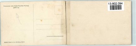 Muottas Muraigl Klapp AK Panorama vom Hotel Muottas Muraigl gesehen