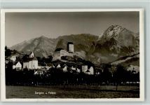 7320 Sargans - Ortsansicht mit Falknis