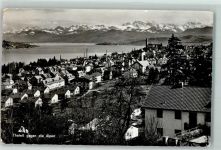 8800 Thalwil - Alpen Kirche Fabrik Schornstein