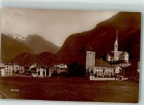 7530 Zernez 1925 Foto AK Kirche