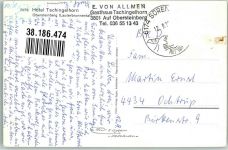 Obersteinberg Foto AK Hotel Tschingelhorn