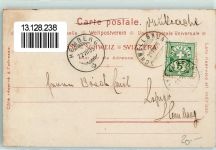 9103 Schwellbrunn 1905 - Bad und Pension Hirschen Fahnen