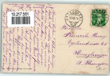 6315 Oberägeri 1910 Gebrauchsspuren