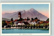 3800 Unterseen Gebrauchsspuren Kirche Niesen