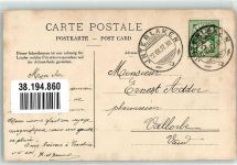 3800 Unterseen 1907 Foto AK Geschäft Turm