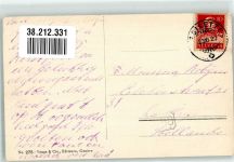 1260 Nyon 1920 Radierung Schloss