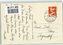 3653 Oberhofen am Thunersee 1932 Foto AK