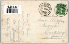 3672 Oberdiessbach 1909 Foto AK Hotel Pension Falkenfluh