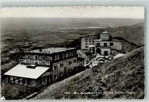 Monte Generoso 1957 Foto AK Hotel Suisse Clericetti