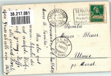 Lausanne Losanna Bahnhof Straßenbahn Bahnhof Schweiz 1929 Foto AK