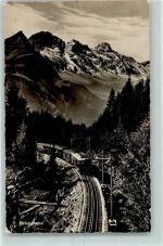 3860 Brünig Gebrauchsspuren Feldpost Brünigbahn