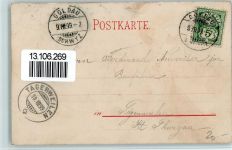 6410 Goldau 1899 - Künzli Nr. 1174 - Schwingfest in Goldau AK