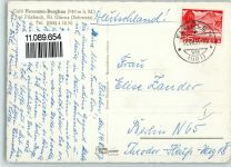 8757 Filzbach - Aussicht vom Cafe Kerenzer-Berghus Abendstimmung