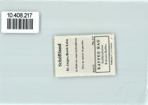 5040 Schöftland - Vignette Wappen Kaffee Hag ca 1920-1940