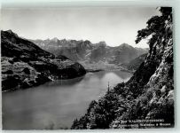 8872 Weesen - Blick vom Wallenstadterberg auf Kerenzerberg Wallensee