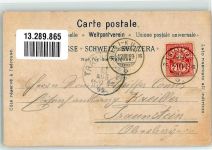 Rigi Kulm 1899 Gebrauchsspuren Schiff Lithographie Verlag Schlumpf Nr 60