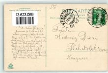 9500 Wil SG Prägedruck Obere Bahnhofstrasse Bahnpost Zug 2577 Lithographie