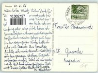 7503 Samedan Samaden 1956 Gebrauchsspuren