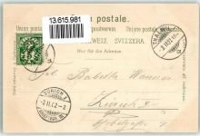 8800 Thalwil 1902 Lithographie Bahnhof Eisenbahn Gemeindehaus Pfarrhaus Kirche Bahnhofstrasse Hotel Katharinahof