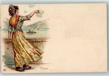 Trachtenmädchen aus demTessin