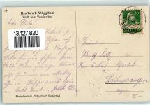 8857 Vorderthal Wägital - Kraftwerk Wäggithal