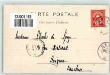 1882 Gryon - Diablerets Eglise Kirche Dent du Midi