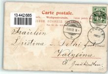 8881 Walenstadtberg 1902 - Pension Breugen Blick gegen Hochruck