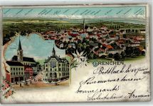 2540 Grenchen - 1903 Kirche Postamt