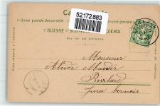 2540 Grenchen - 1903 Kirche Postamt