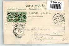 9427 Wolfhalden 1899 BOAKC Lithographie Brücke beim Lindenberg Friedberg Appretur Gasthaus Schönbühlerbad Verlag Künzli Nr 2062