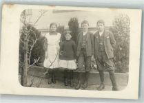 9425 Thal 1914 Privatfoto AK Ort handschriftlich Familenfoto Kinder