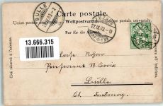 6102 Malters 1903 Foto AK Postamt Telegraph Gasthaus Kreuz Gasthaus zum Klösterli Schulhaus