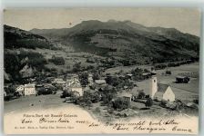 7235 Fideris 1903 Foto AK Kirche