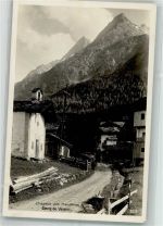 1984 Les Haudères 1929 Foto AK Kirche Chapelle