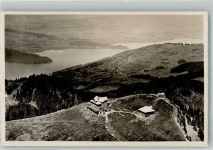 Wildspitz Foto AK Fliegeraufnahme Berg- Gasthaus Rossberg Kulm