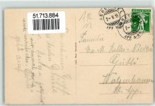 9038 Rehetobel 1915 - Gasthaus zum Gupf Blick auf Säntiskette