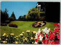 1260 Nyon - Blumengarten Römische Säulen