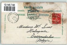 3000 Bern Berne 1901 Lithographie Rudolf von Erlach-Denkmal Bubenberg-Denkmal