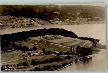 3235 St. Petersinsel Erlach - Fliegeraufnahme Bielersee St. Pierre Lac de Bienne