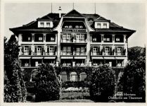 3653 Oberhofen am Thunersee Foto AK Verlag Arthur Baur - Hotel Montana