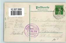9107 Urnäsch 1910 - Berghütte Gasthaus Ort lt. Stempel