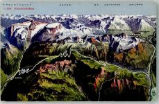 8751 Urnerboden 1921 - Klausenstrasse vo