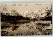 6068 Melchsee-Frutt - Kurhaus Reinhard Tannensee Graustock Titliskette Hüttenstempel