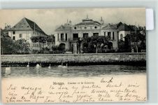 1110 Morges 1904 - Casino und Kaserne Schwäne