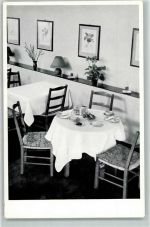 8000 Zürich - Hotel Neues Schloss Gaststube Gedeckter Tisch