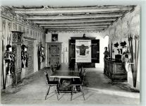 5103 Wildegg Foto AK Schloss Festsaal Innenansicht