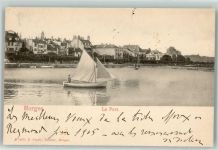 1110 Morges 1904 - Hafen Segler