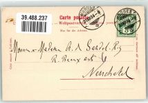 1110 Morges 1904 - Hafen Segler