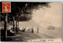 1898 St-Gingolph - Genfer See Seitenraddampfer