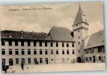 2013 Colombier NE 1912 Gebrauchsspuren dans la cour des Kaserne